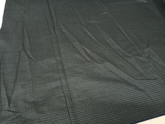 平和屋着物○男性 本場大島紬 アンサンブル 100亀甲 総詰め 正絹 逸品  