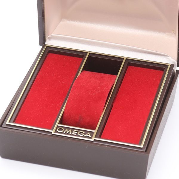 OMEGA　オメガ　時計空箱　ウォッチボックス　赤 OMEGA（オメガ） 時計用 純正 ヴィンテージ BOX 箱 箱のみ 空箱 時計
