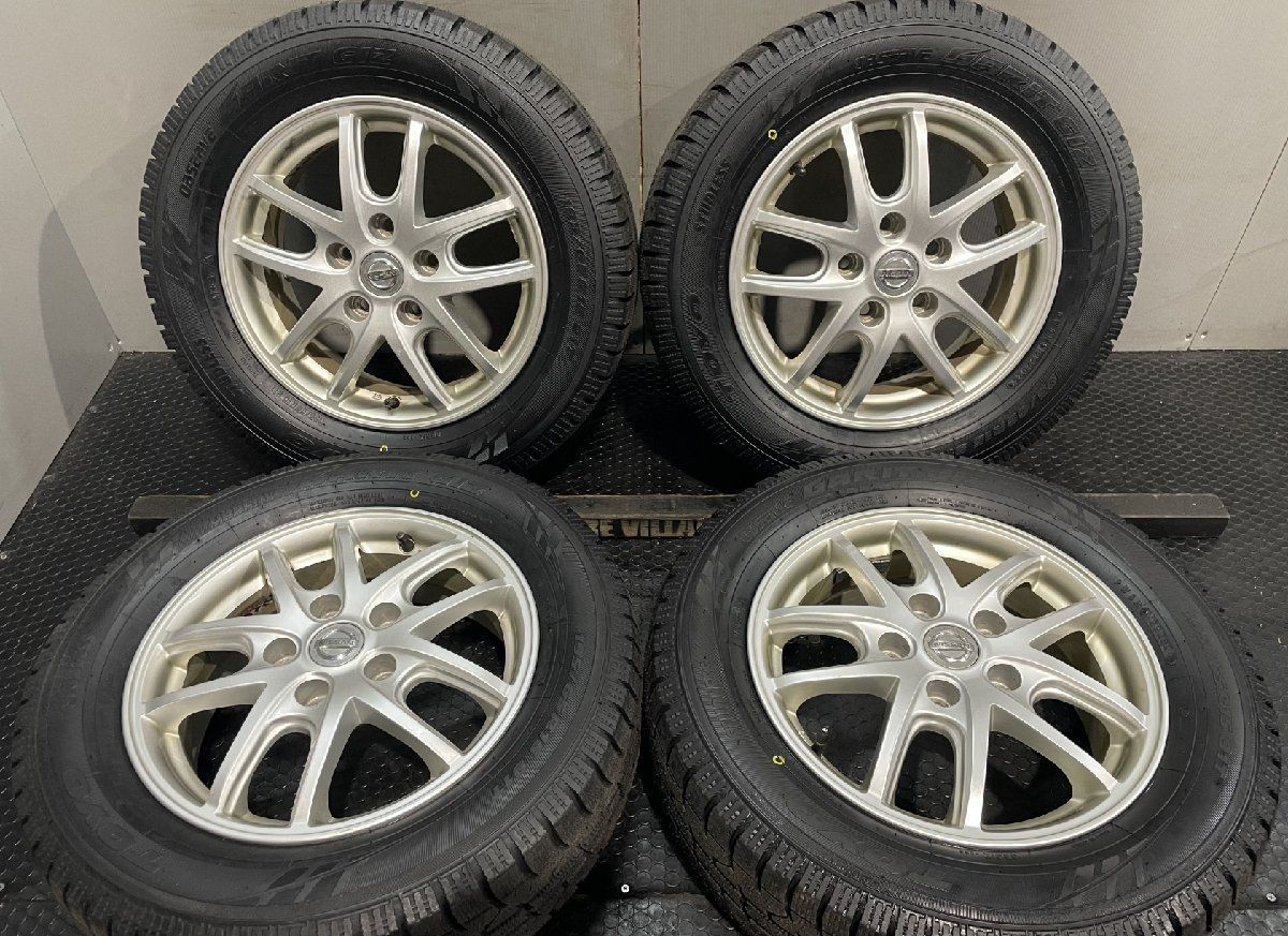 タイヤ バランス済 TY GARIT GIZ 195|65R15 スタッドレス 日産 セレナ 純正ホイール 15インチ 5.5J5HPCD114.3 45 MTD911