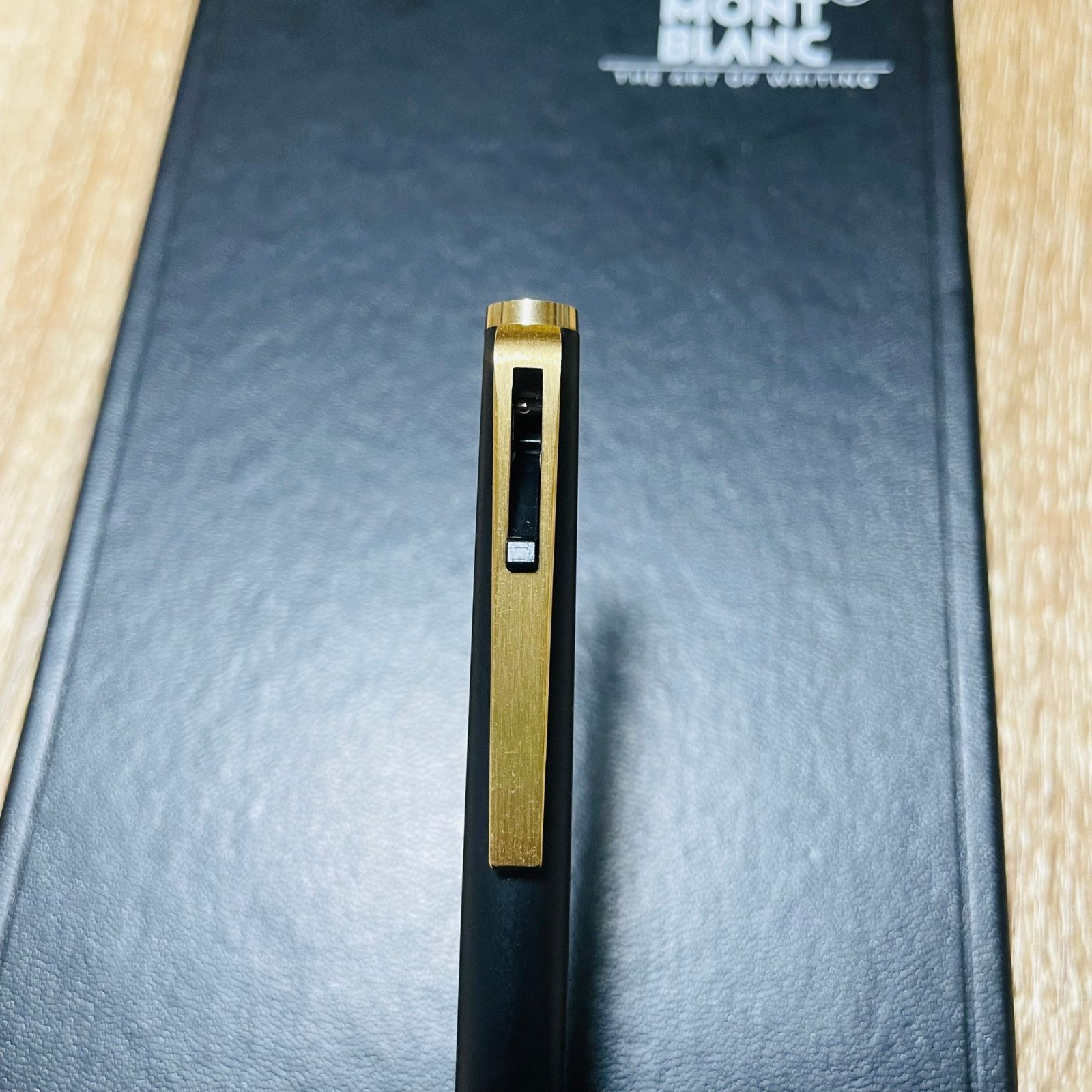 未使用モンブラン MONTBLANC アンティーク ボールペントリガー Mont Blanc #784 モンブラン ハンマートリガー ブラック