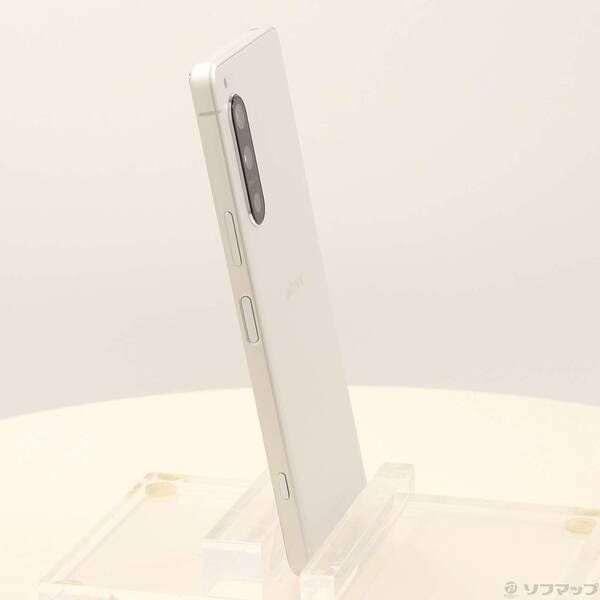 中古品〕 Xperia 5 IV 128GB エクリュホワイト SOG09 au SIM