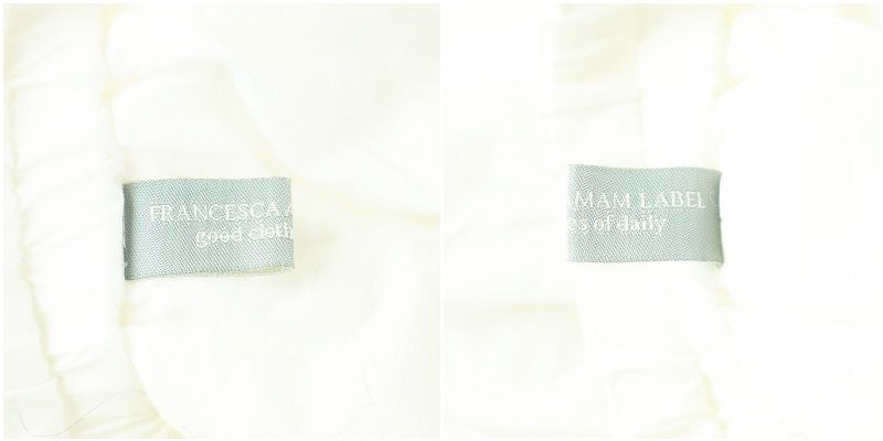 フランチェスカ アマン ラベル FRANCESCA AMAM LABEL ギャザーパンツ