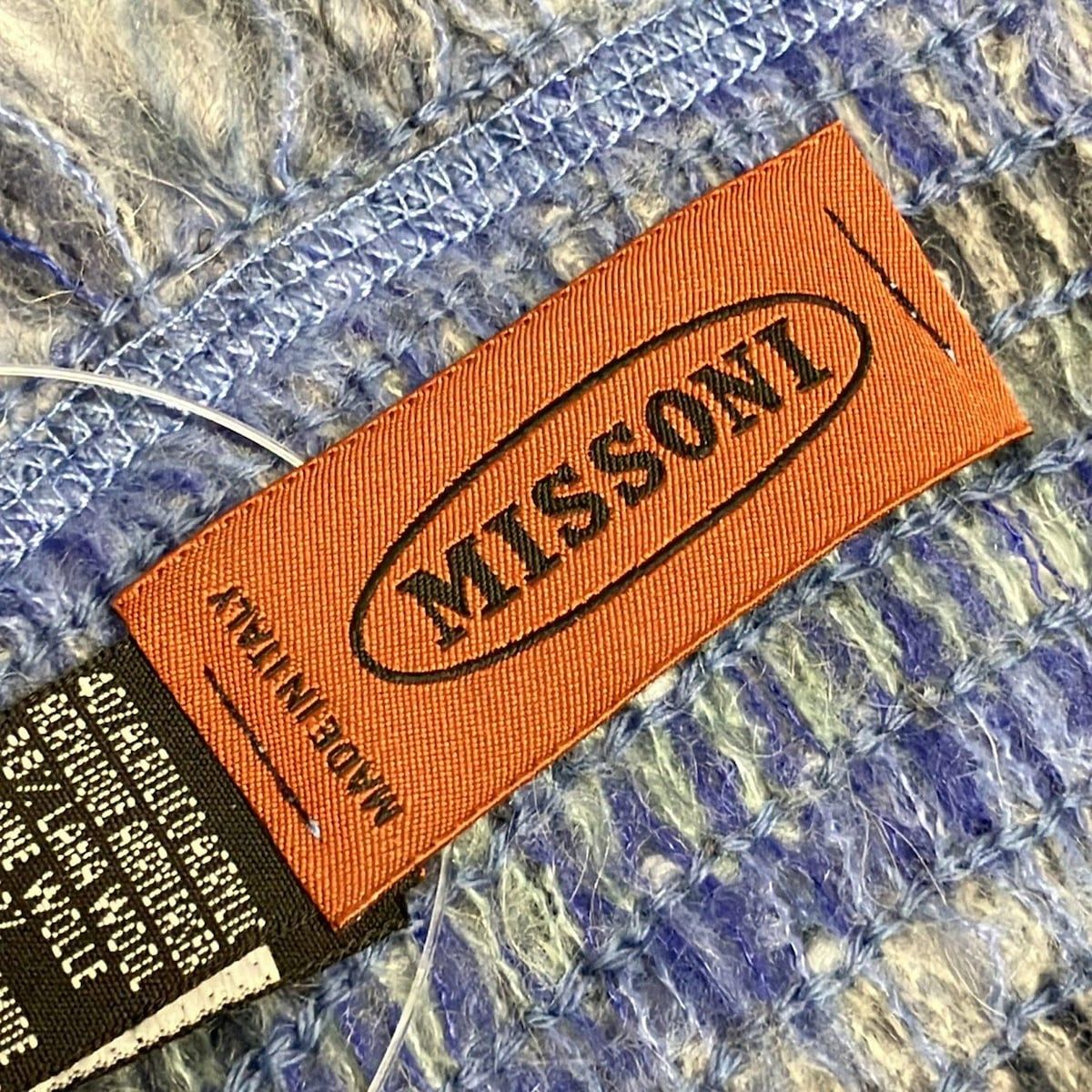 MISSONI(ミッソーニ) ポンチョ レディース - ネイビー×ダーク
