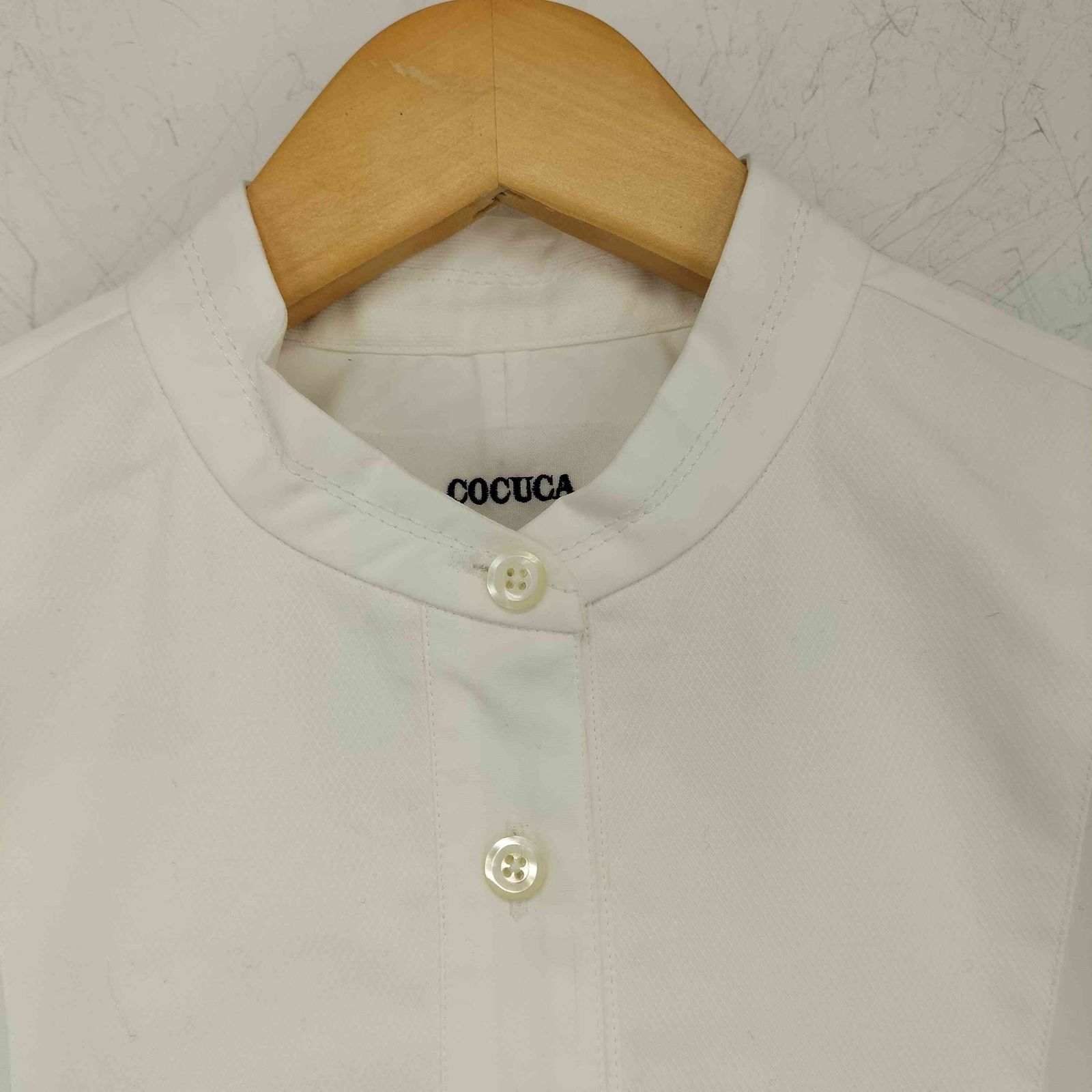 COCUCA(コキュカ) タキシードシャツ レディース FREE  中古 古着 1002 コキュカ COCUCA タキシードシャツ レディース FREE - メルカリ
