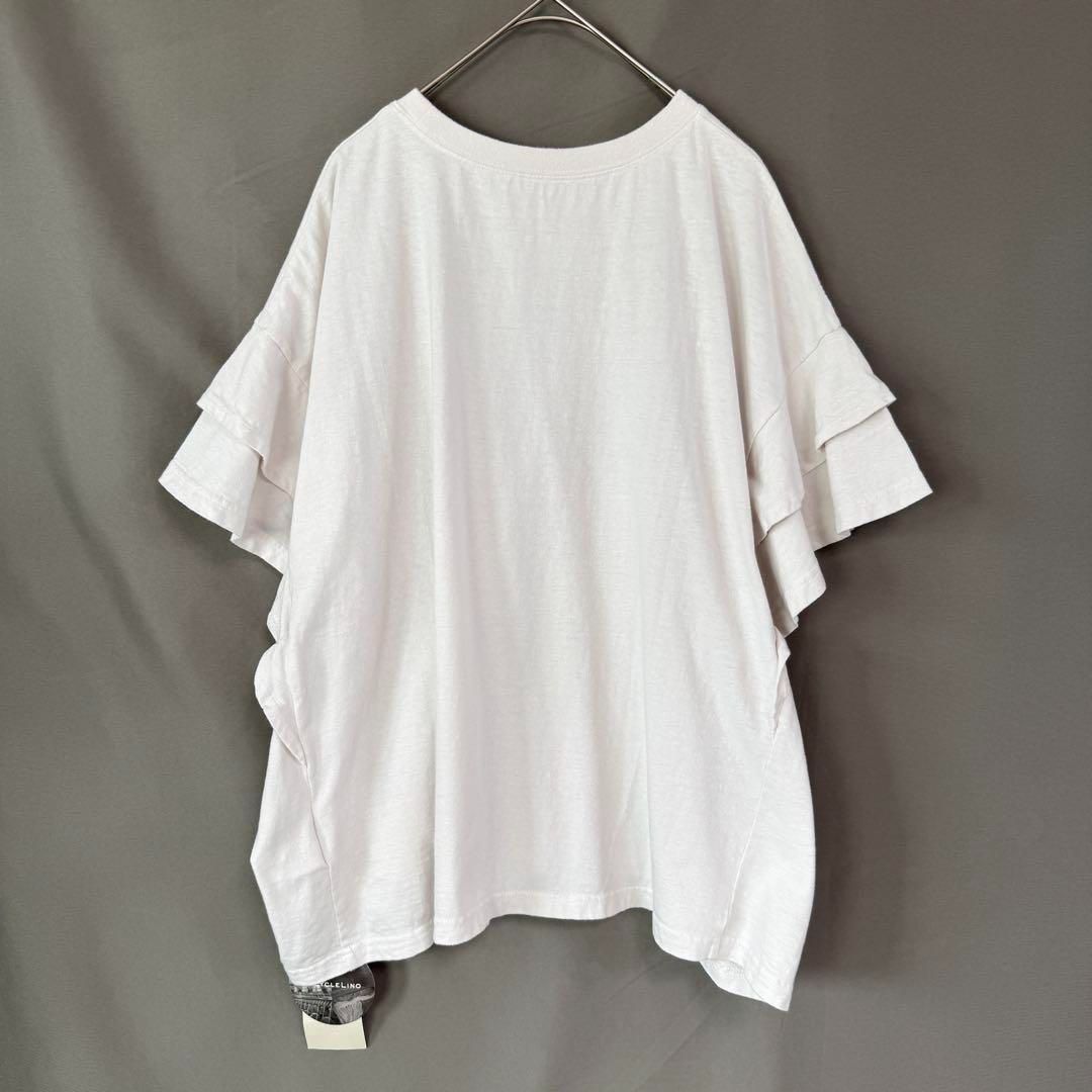 ネストローブ UpcycleLino 天然染め天竺ラッフルTee - メルカリ