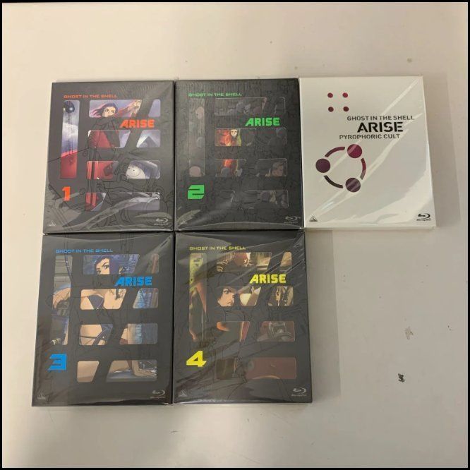 全国送料無料。 アニメBlu-ray Disc 攻殻機動隊ARISE 全4巻セット 併売