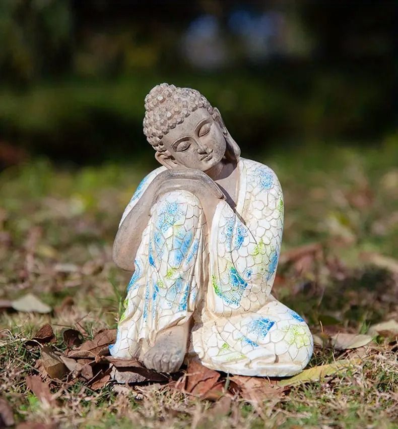 仏像 仏 置物 オブジェ 仏教 樹脂 精密彫刻 一刀彫り 風水 崇拝