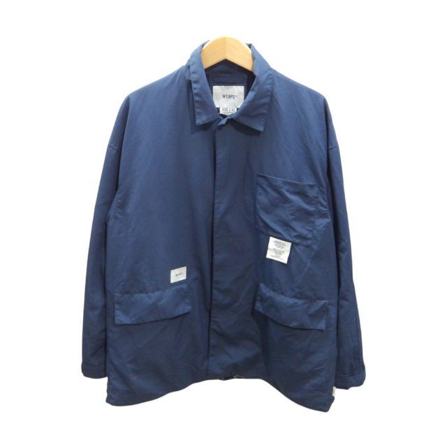 WTAPS WINSOR JACKETSUPPLEX NAVY サイズ2 201TQDT-JKM01 ダブルタップス ウィンザー ジャケット サプレックス アウター ジャケット 大名店