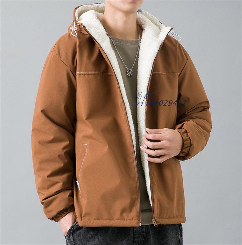 メンズ ボアジャケット