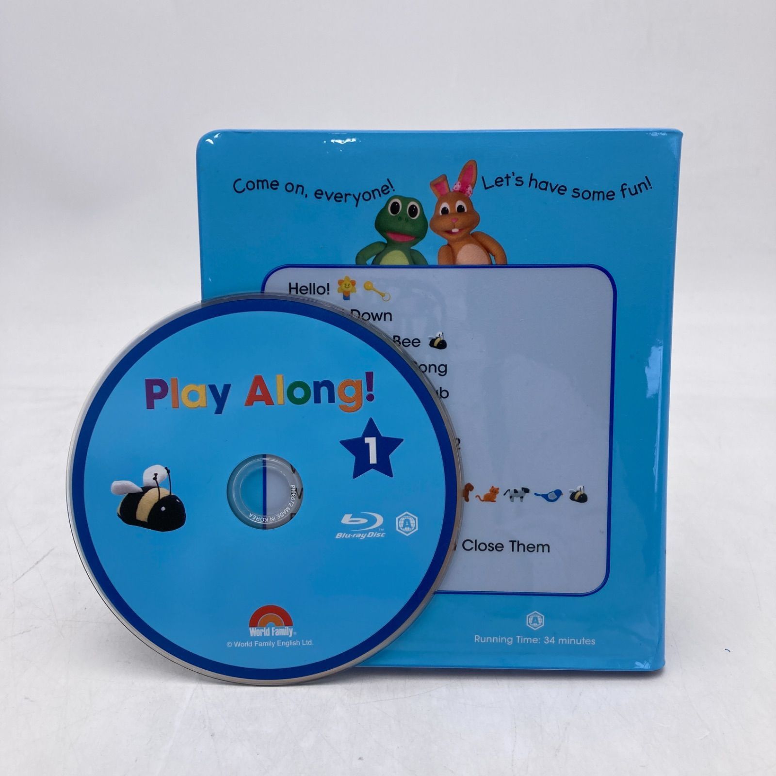 プレイアロング　ブルーレイ　おもちゃ付　ディズニー英語システム　307509 プレイアロング ブルーレイ おもちゃ付 ディズニー英語システム