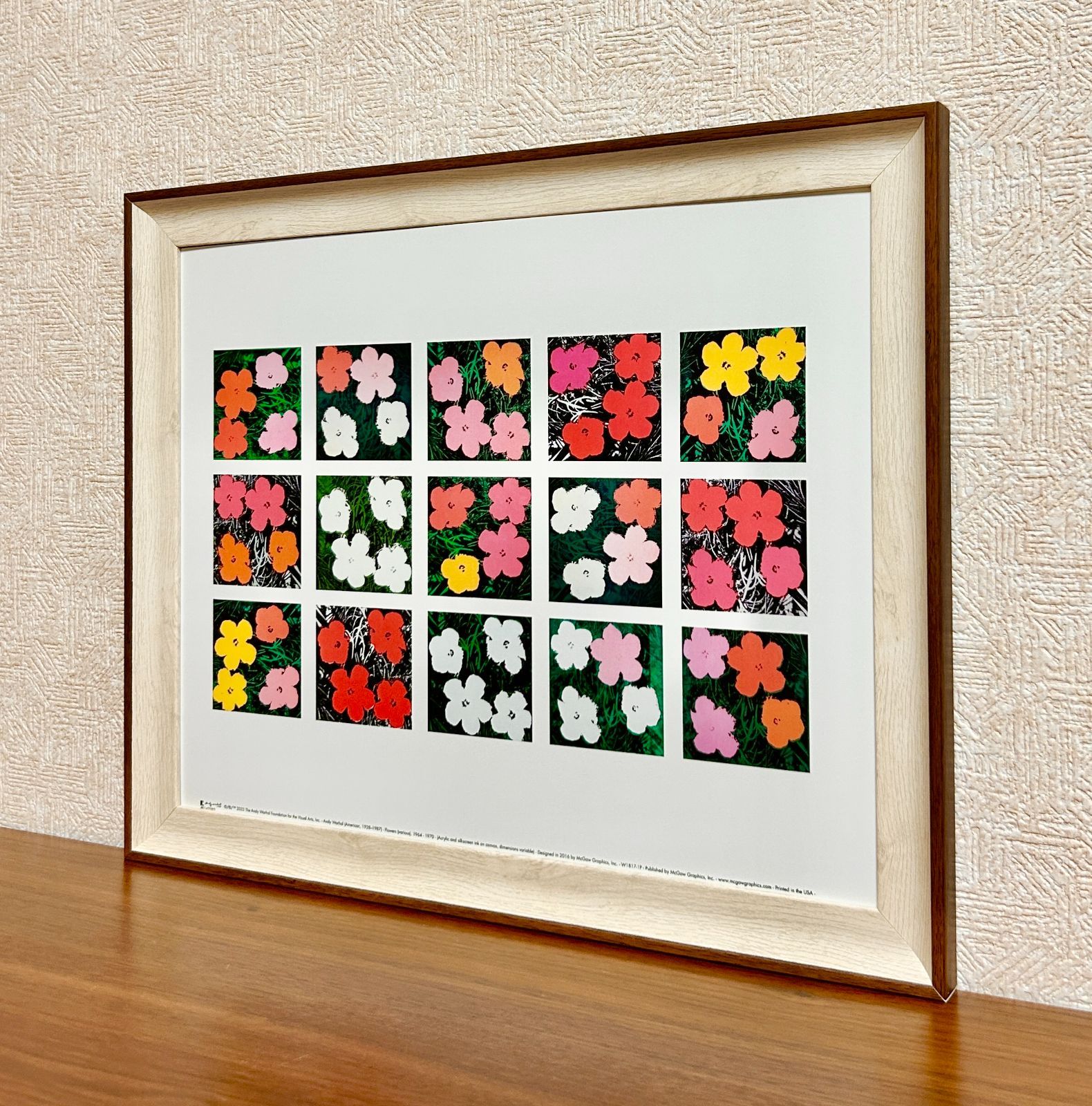 新品額縁付アートポスター(BRUCE MCGAW GRAPHICS)アンディ・ウォーホル