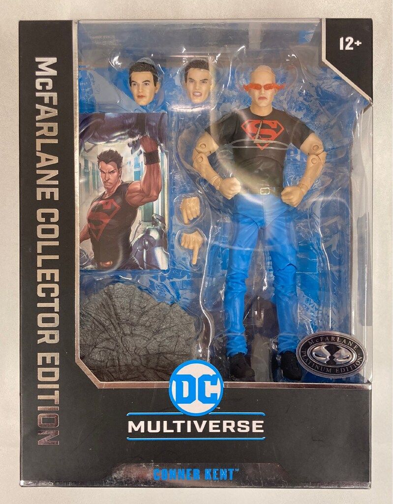 McFARLANE TOYS PLATINUM EDITION TEEN TITANS CONNER KENT 7インチ