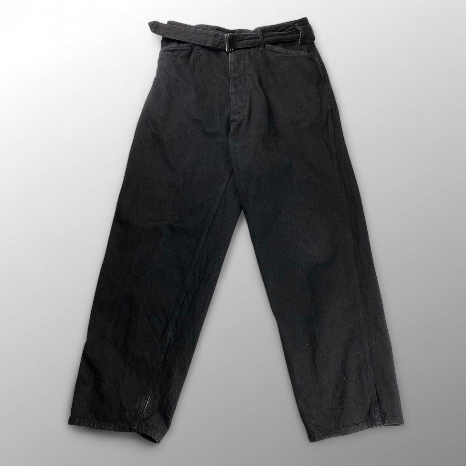 COMOLI コモリ / デニムベルテッドパンツ A03-03001 SIZE：2 - メルカリ