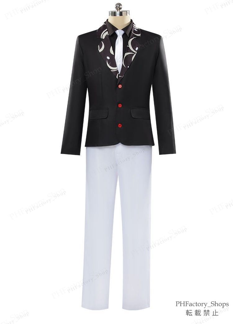 鬼滅の刃 鬼舞辻無惨 コスプレ衣装 スーツ コスチューム cosplay 変装 仮装 人気 キャラクター アニメ ハロウィン パーティー イベント お盆 プレゼント A136