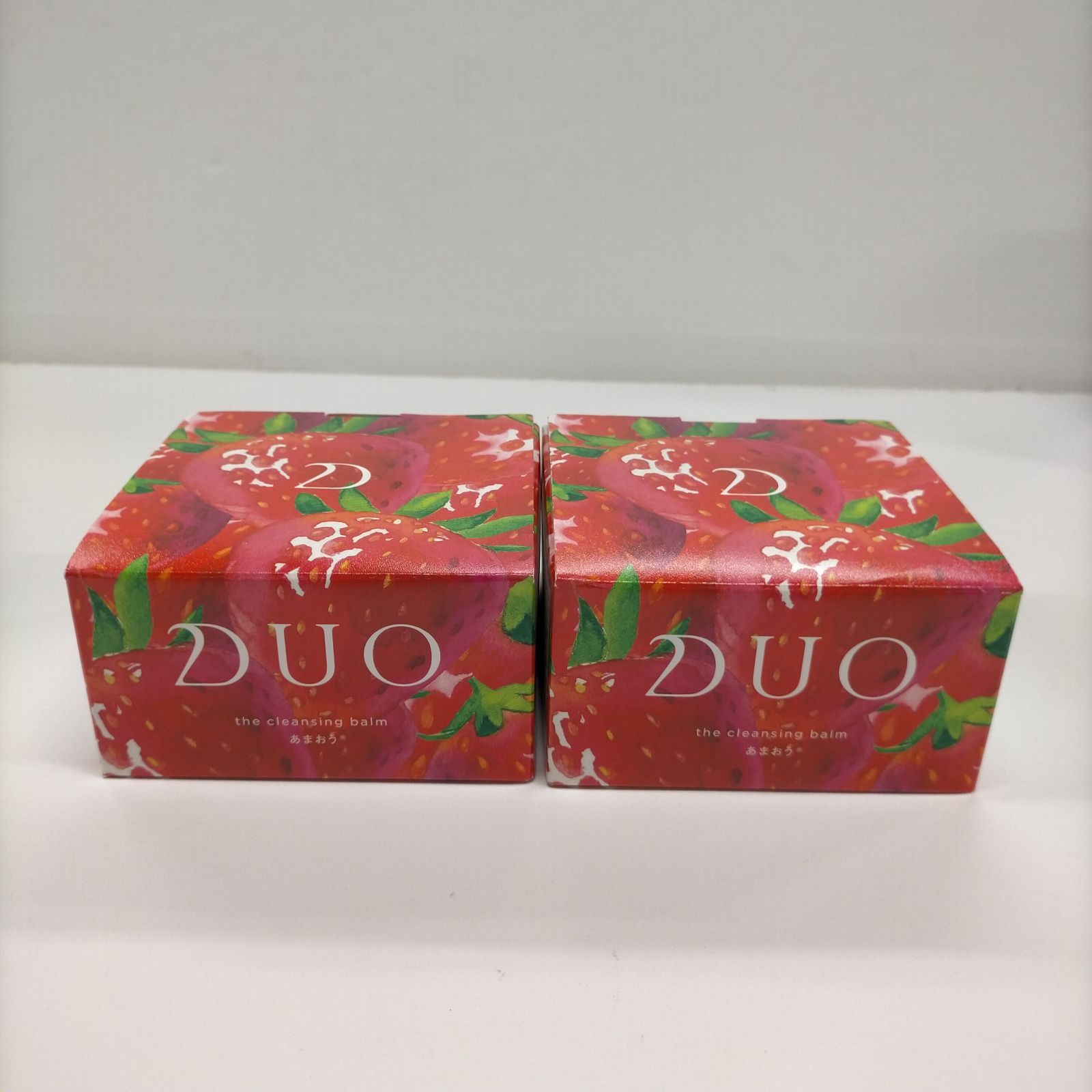 DUO デュオ ザ クレンジングバーム amo あまおう いちご 90g×3個 DUO
