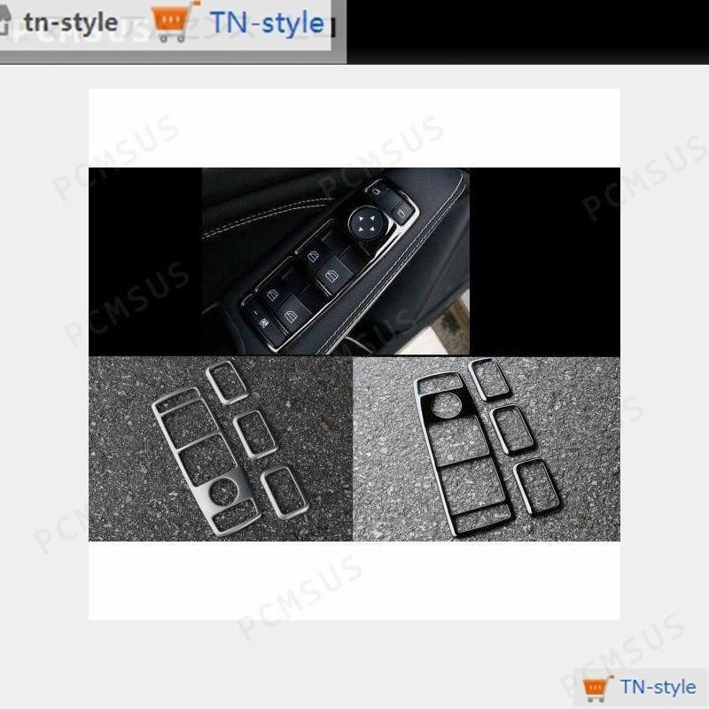 高品質 ベンツ ウィンドウ スイッチ カバー 4ｐ　GLA/CLAクラス