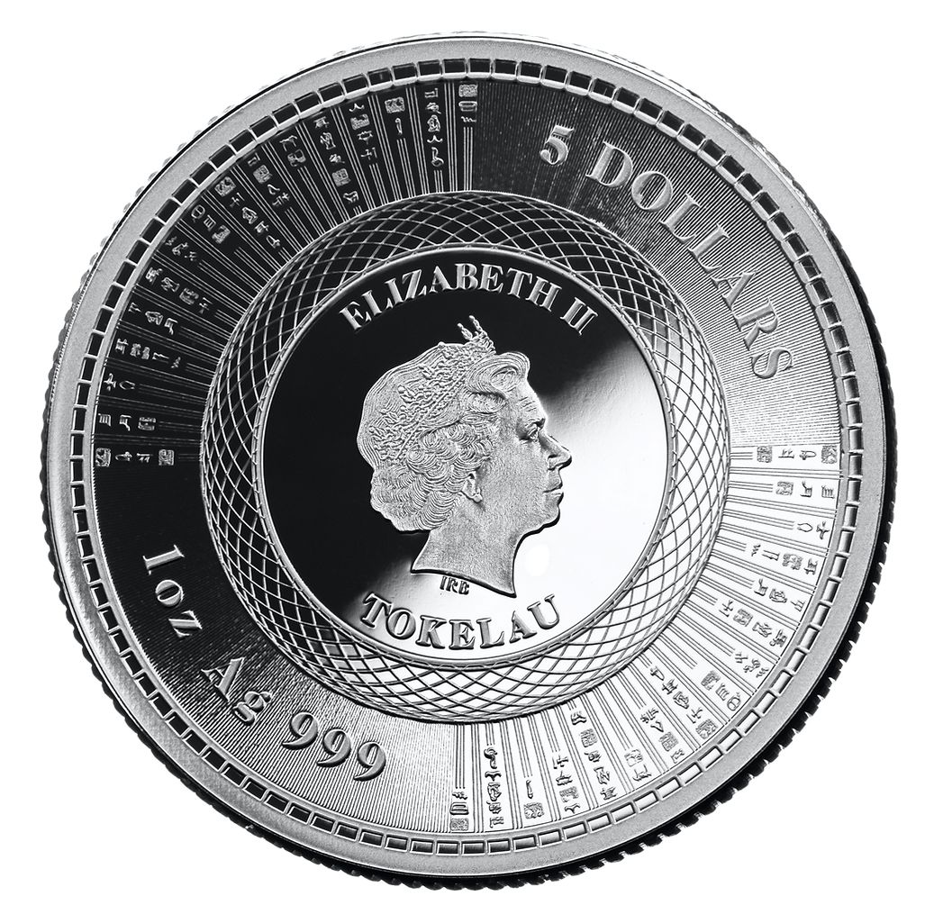 限定発行☆2020 トケラウ 1オンス 銀貨 ヒューマニタス 銀貨 コイン