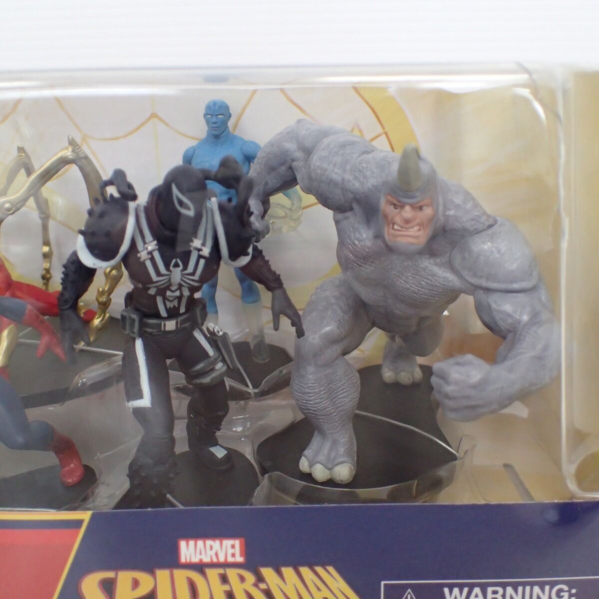 未開封 ディズニー マーベル スパイダーマン フィギュアセット