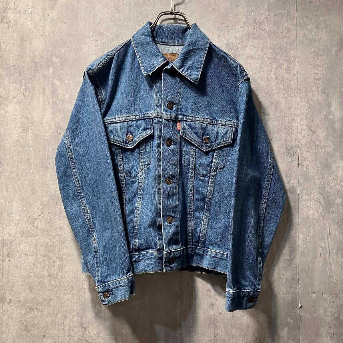 70s Levi's 70505 0217 526番 サイズ38~40 Genuine 70s Levis Denim Big E Type III 70505 0217 Trucker