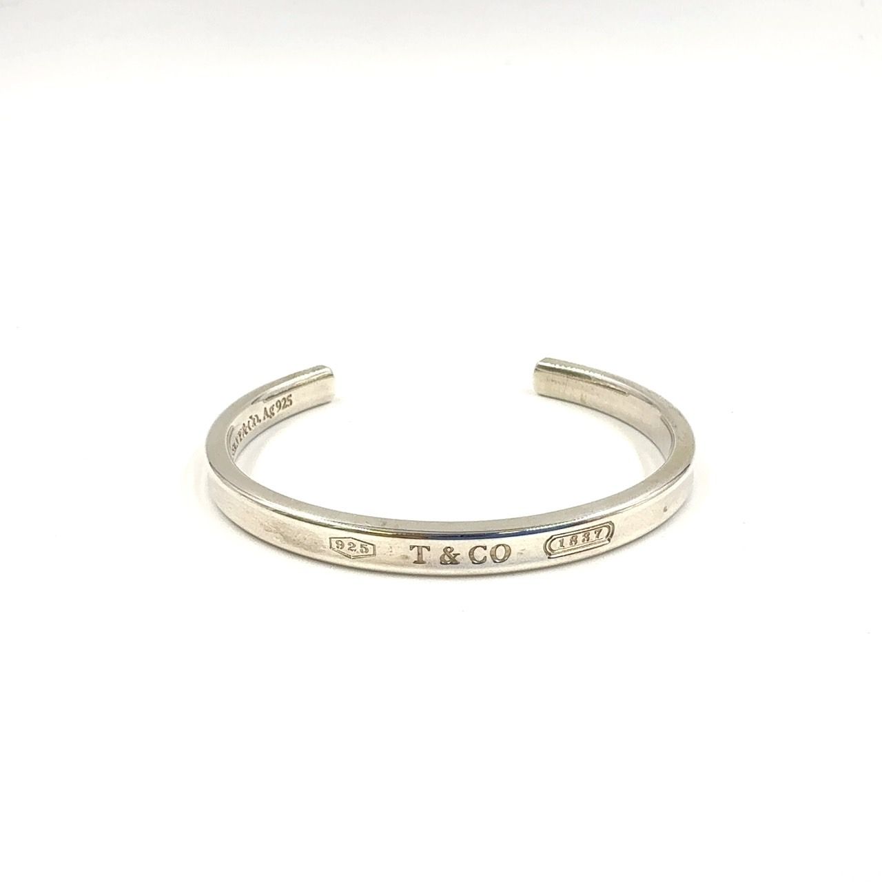 TIFFANY - Co. 1837 ナロー カフ AG925 シルバー バングル