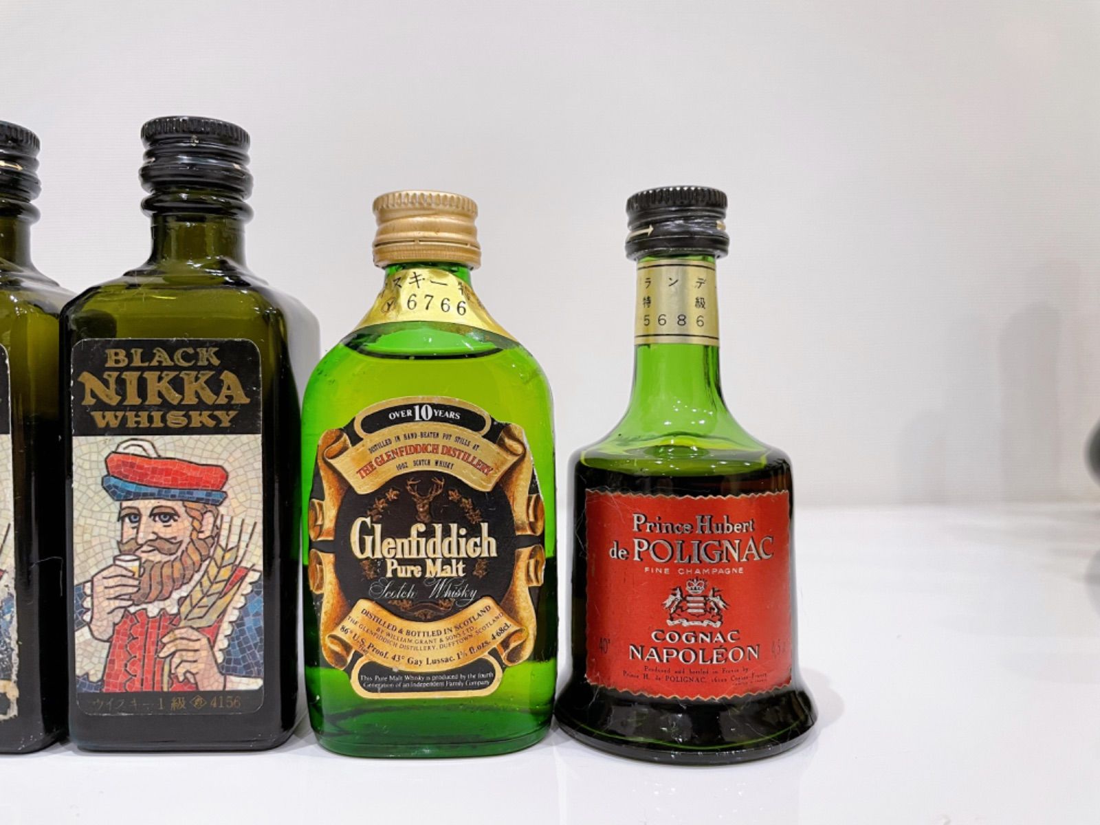 レトロ ミニウイスキー ブランデー 古酒 8本セット ウイスキー レトロ ミニウイスキー ブランデー 古酒 8本セット ウイスキー