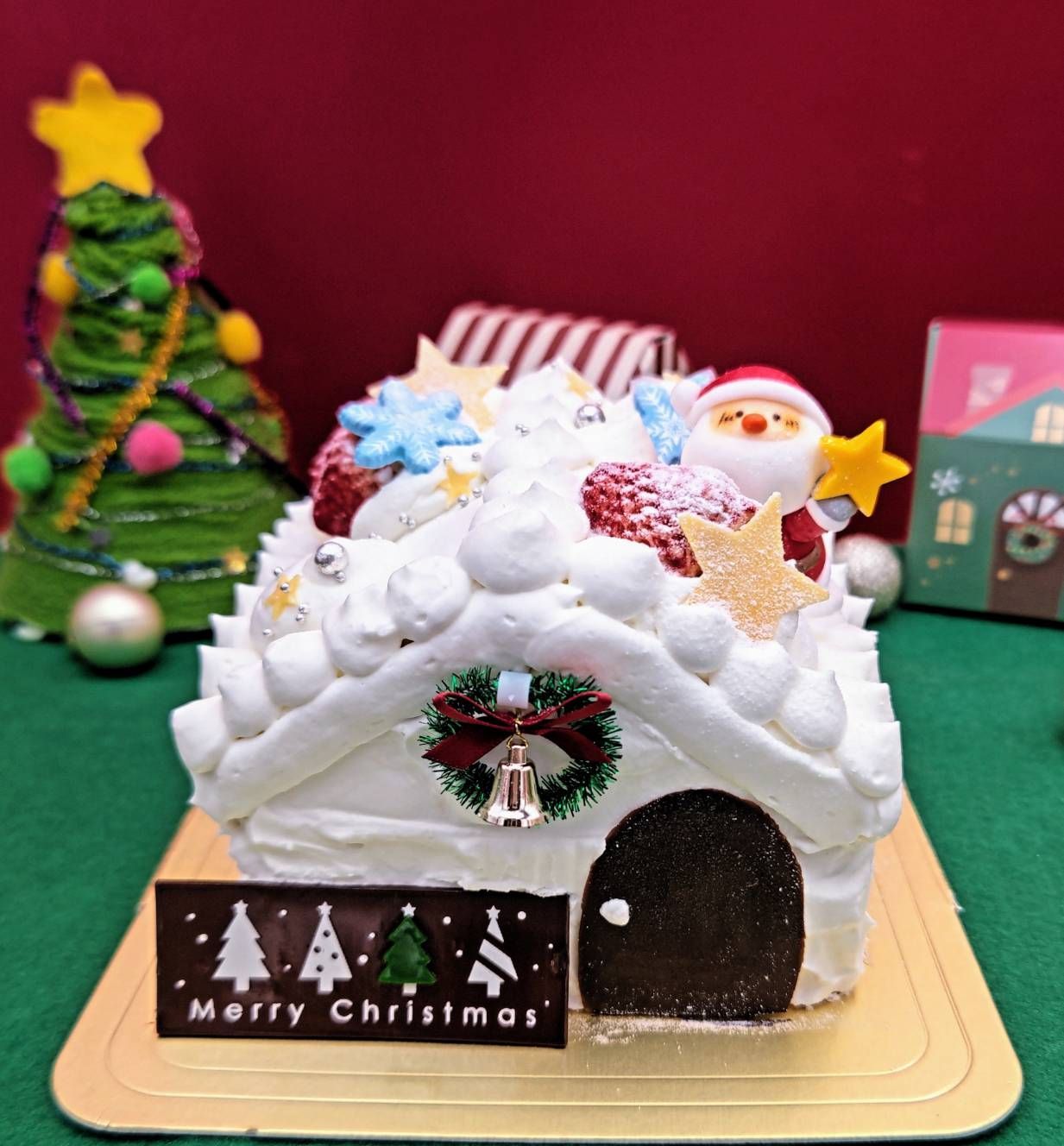 読売新聞掲載 サンタのお家 クリスマスケーキ2023 - メルカリ