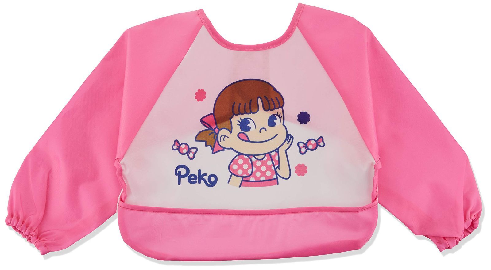 【在庫セール】ベルコット ベビー用品 お食事エプロン Pベビーペコ(Baby Peko) 長袖エプロン