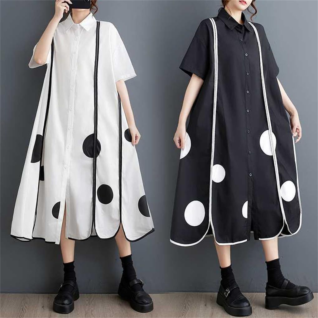 上品シルエット ワンピース 半袖 ロングスカート シャツドレス ソフトオックスシャツワンピース - SOÉJU online store｜上質な