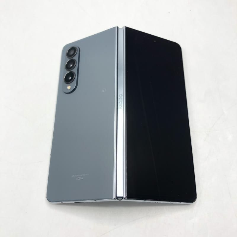 au Galaxy Z Fold4 SCG16 グレイグリーン SIMフリー 楽天市場】【中古】良品中古 SCG16 Galaxy Z Fold4 グレイ