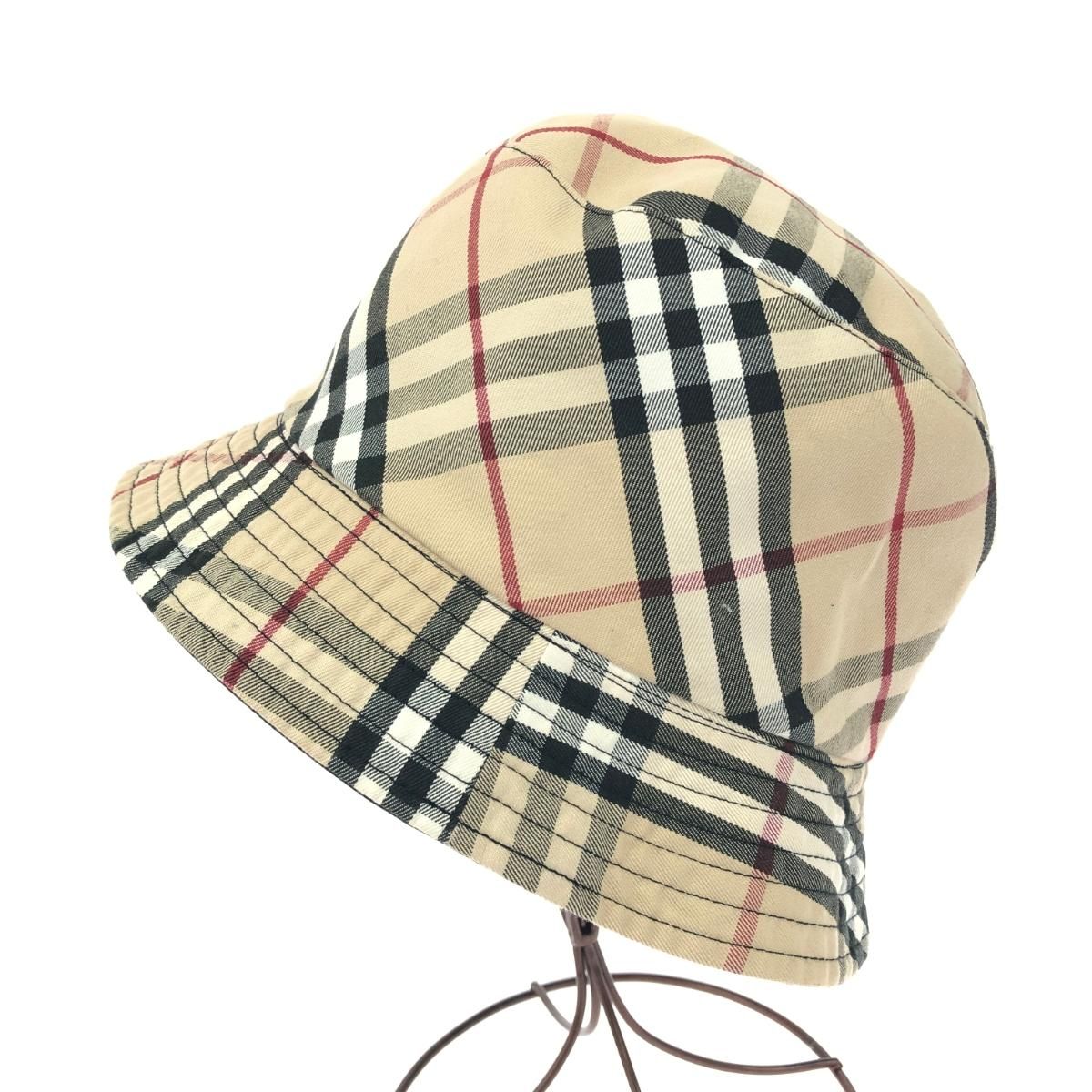 Burberry バーバリー　リバーシブル　バケットハット　ノヴァチェック BURBERRY(バーバリー) ノヴァチェック リバーシブル ホースロゴ