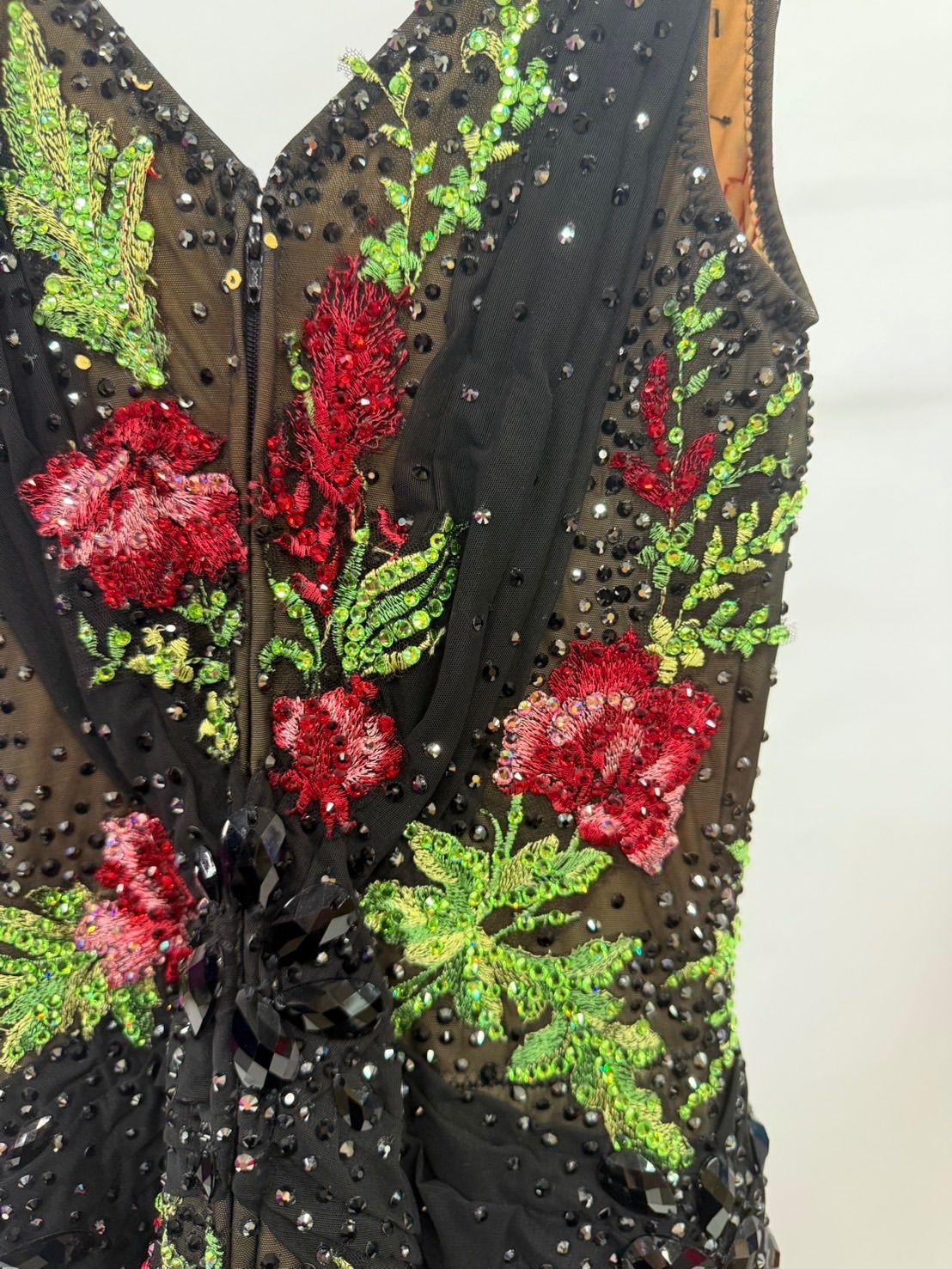 社交ダンス★ジャンティ スタンダードドレス★ブラック&ネット★サイズS★新品 スタンダードドレス WS0536 ブラック/ピンクI S 社交ダンス