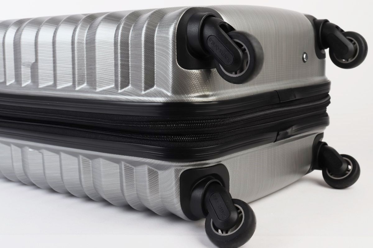 サムソナイト ジッププラス スーツケース シルバー 機内持ち込みサイズ
