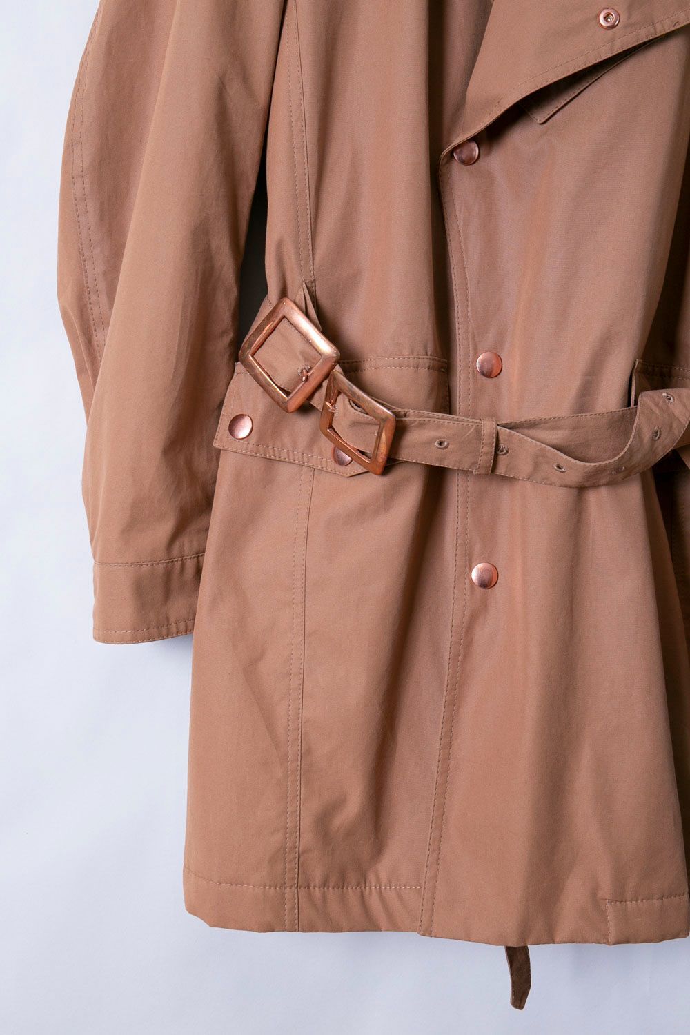 private white v.cロイヤル エンフィールドトレンチコートM