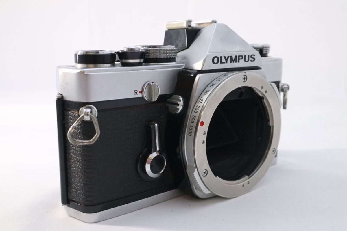 カメラ Olympus オリンパス OM-1 シルバーボディ MFフィルムカメラ (f02122)