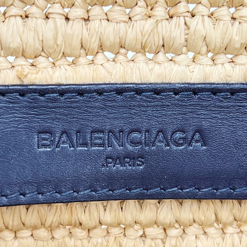 直売所店舗 バレンシアガ BALENCIAGA ラフィア ラタン クラッチバッグ