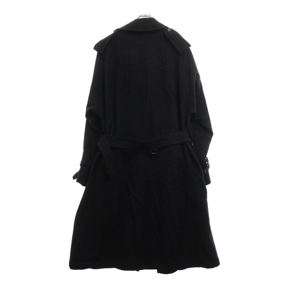 AURALEE ウールカシミヤ ネイビートレンチコート 【公式通販】