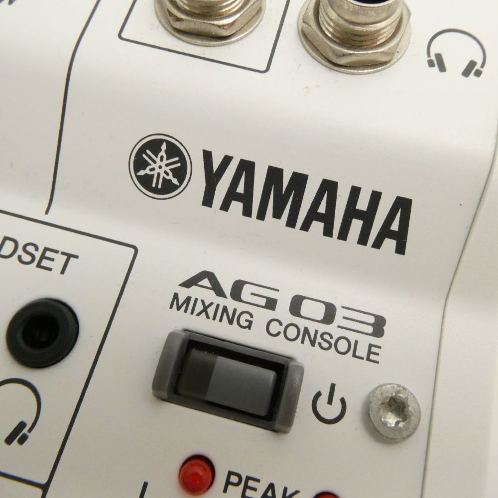 YAMAHA AG03 ミキシングコンソール YAMAHA AG03 ミキシングコンソール
