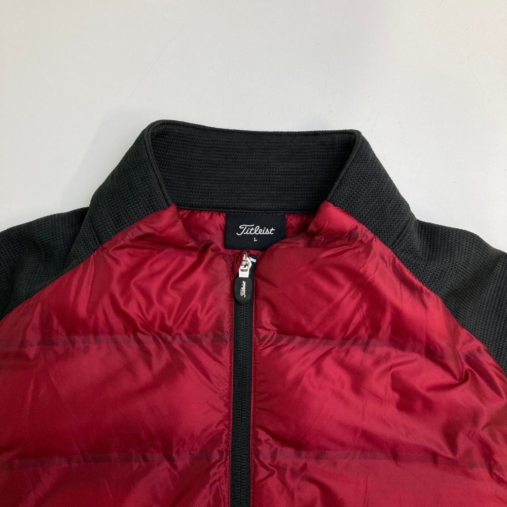 サイズ：L TITLEIST タイトリスト ジップジャケット ブラック系