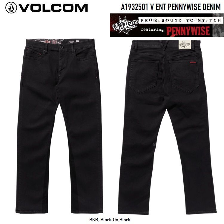 VOLCOM ボルコム 【 VOLCOM ENTERTAINMENT PENNYWISE DENIM