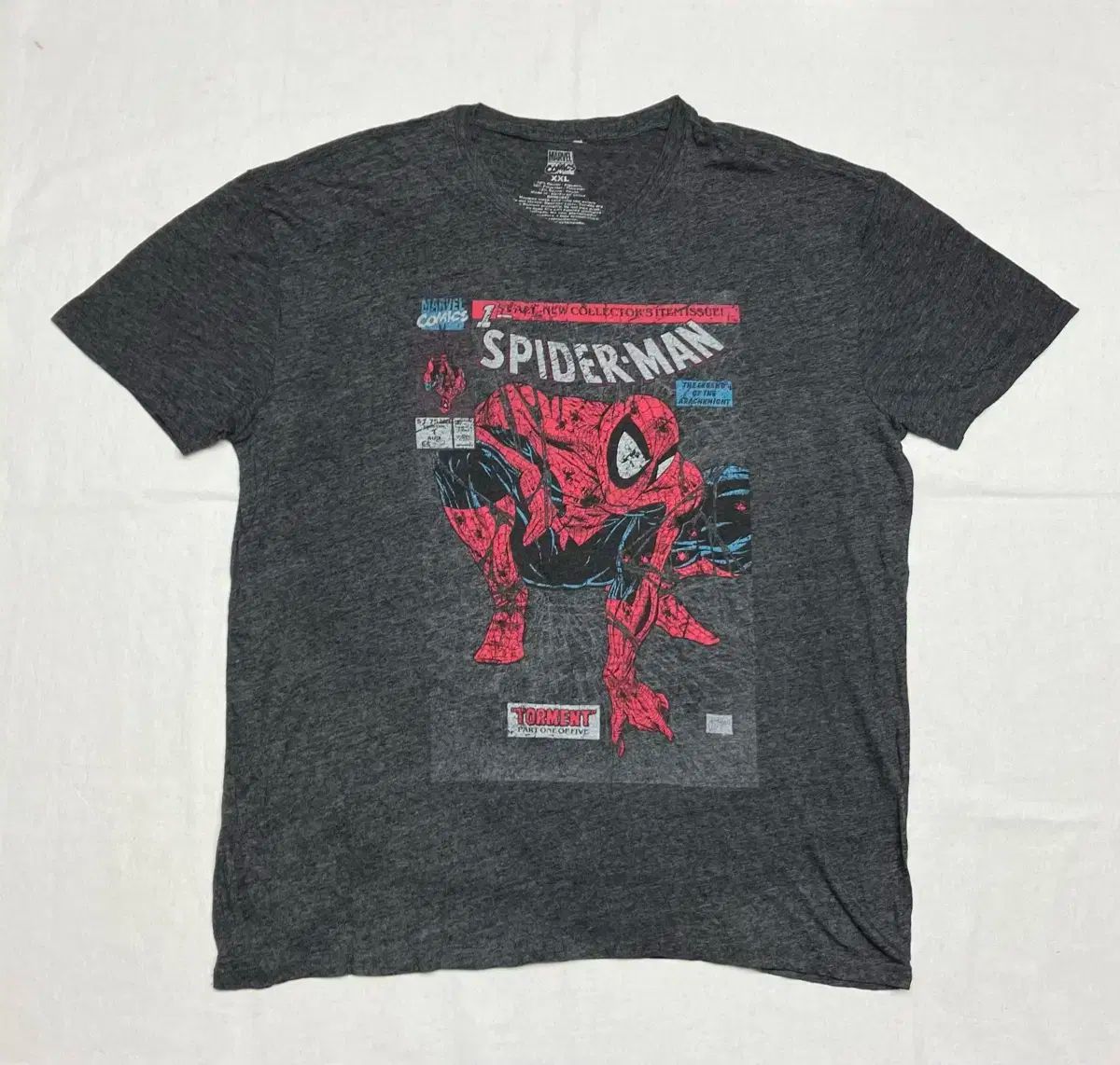MARVEL(マーベル) コミック スパイダーマン ヴィンテージ Tシャツ