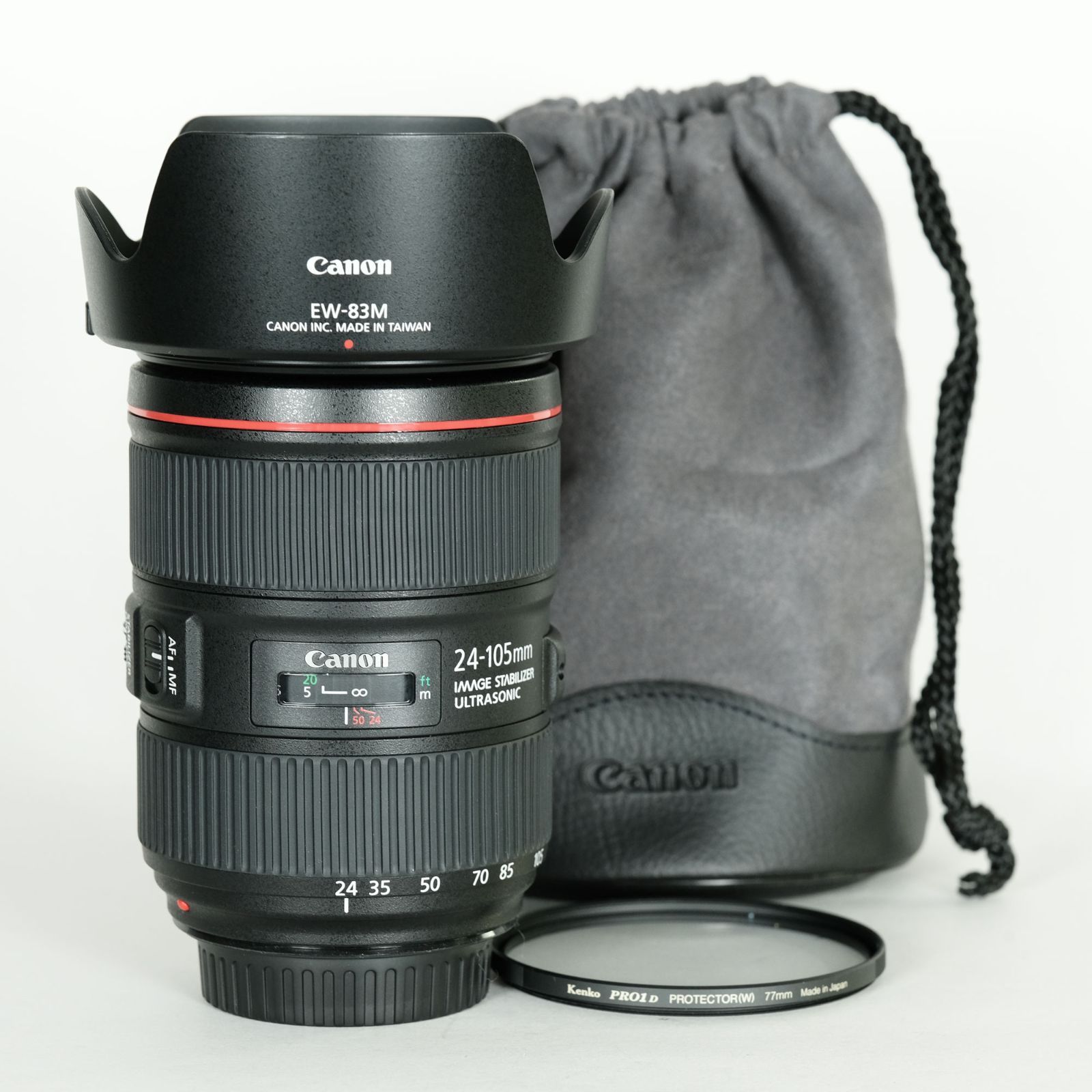 Canon EF 24-105mm F4 L IS USM (フィルター付き) Canon EF 24-105mm F4 L IS USM【フィルター付】 【公式通販】