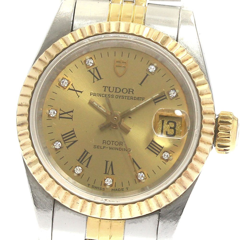 チュードル TUDOR 92413N プリンセス オイスターデイト YGベゼル cal.2671 自動巻き レディース_879250