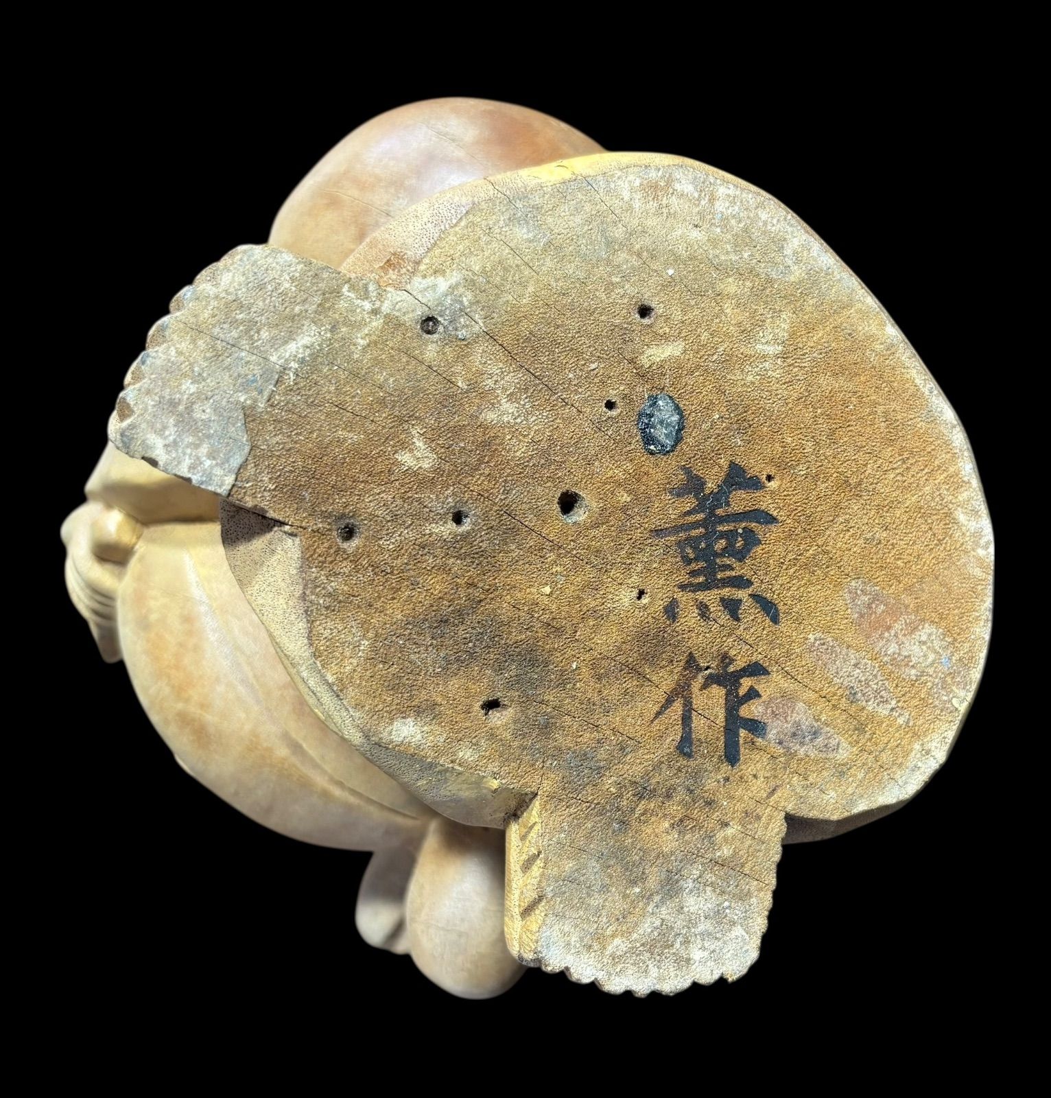 木彫り 彫刻 骨董 年代物 希少 縁起物 (仏像) Yahoo!オークション