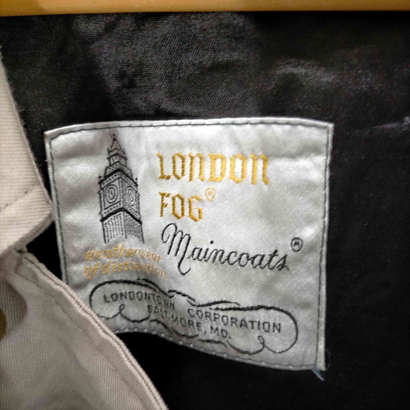 ロンドンフォグ LONDON FOG ライナー付きステンカラーコート メンズ 42