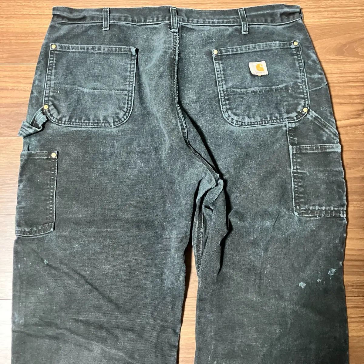 Carhartt カーハート ダックダブルニーパンツ墨黒ブラック