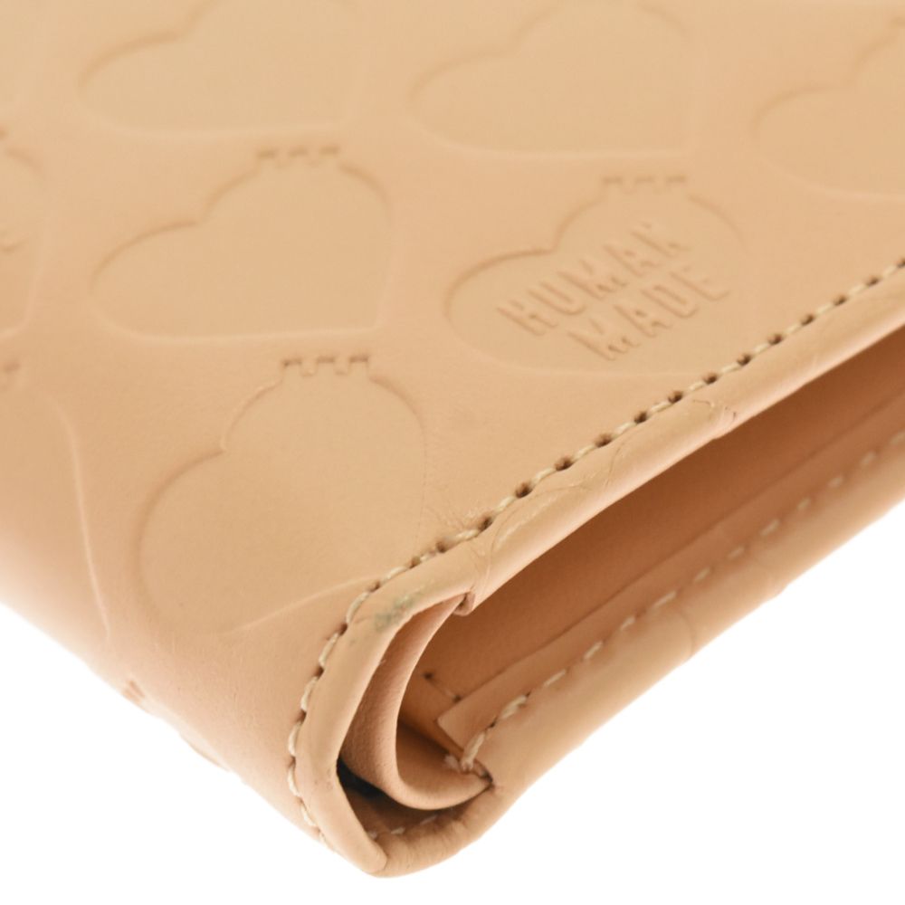 95センチ横幅HUMAN MADE ヒューマンメイド LEATHER WALLET BEIGE ...