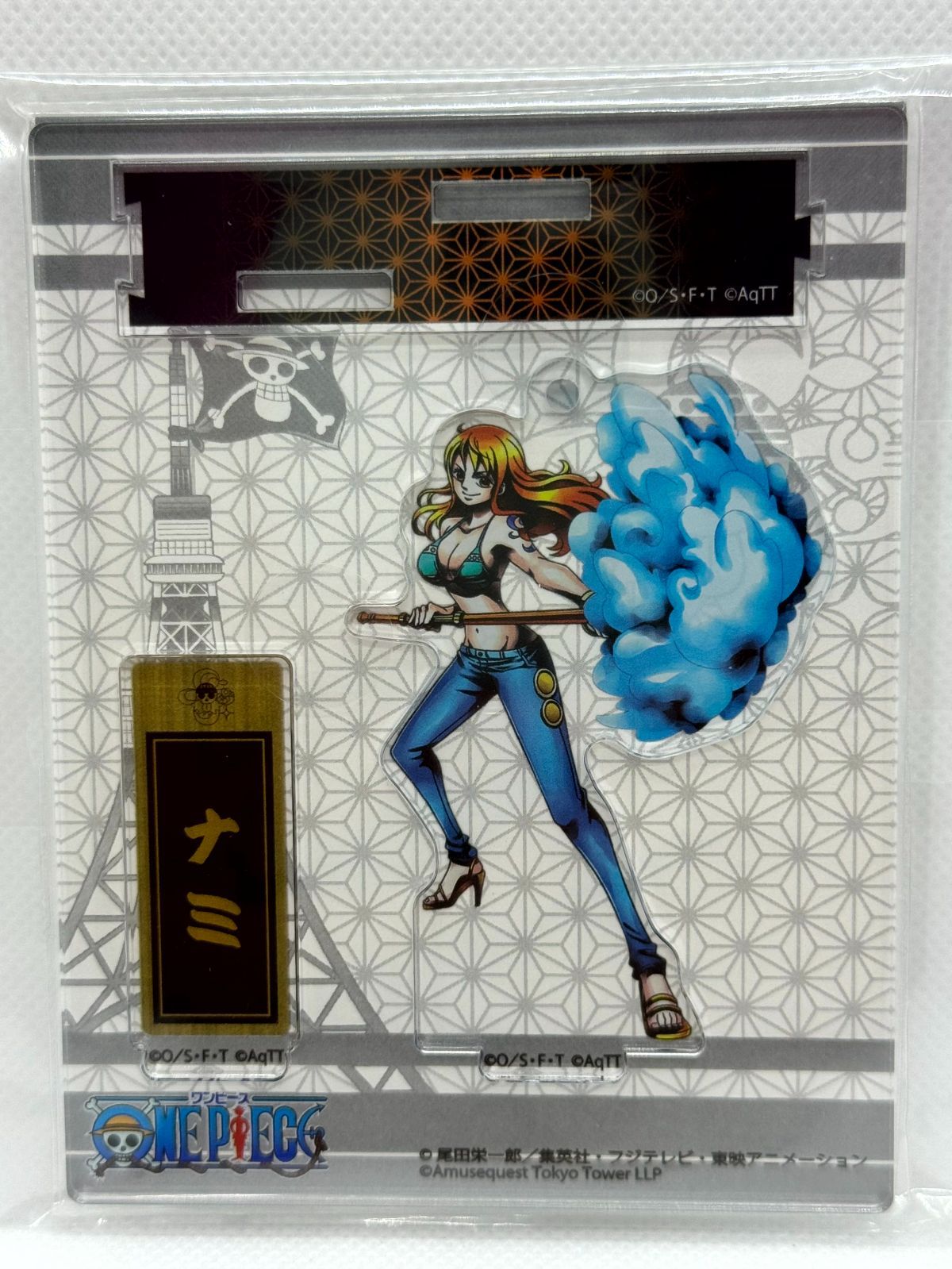 ONE PIECE - 東京 ワンピース タワー 限定 ナミ アクリル スタンド  チャーム 未開封 未開封 ナミ アクリルスタンドチャーム 東京ワンピースタワー