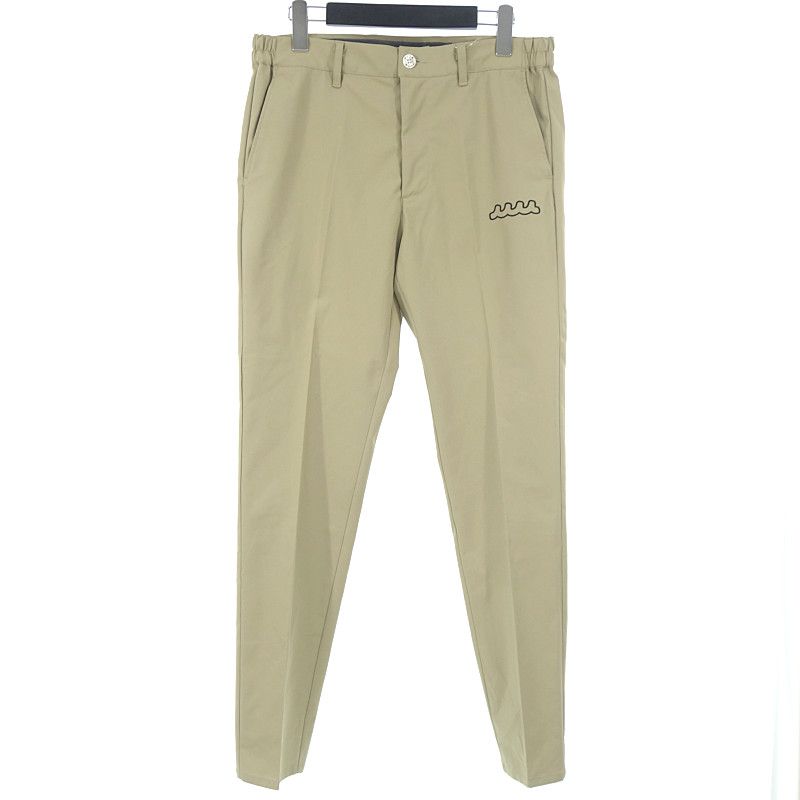ムータ|MUTA GOLF ゴルフ ストレッチ ツイル スラックス パンツ ベージュ サイズ メンズ5