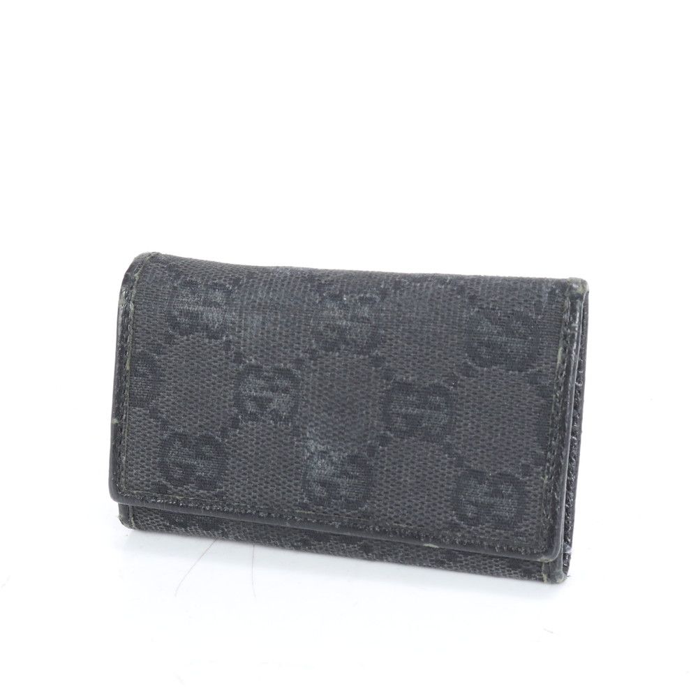GUCCI グッチ GG柄 キャンバスレザー ハート 6連キーケース 鍵入れ 新 発売ファッション - GUCCI グッチ ハート 6連 キーケース GG