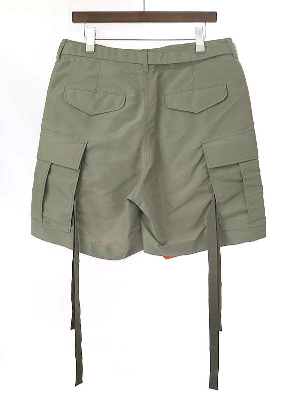 sacai サカイ 24SS ナイロンミリタリーショートパンツ 24-03322M
